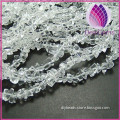 High quality beads clear nugget gem glass chip for diy jewelry